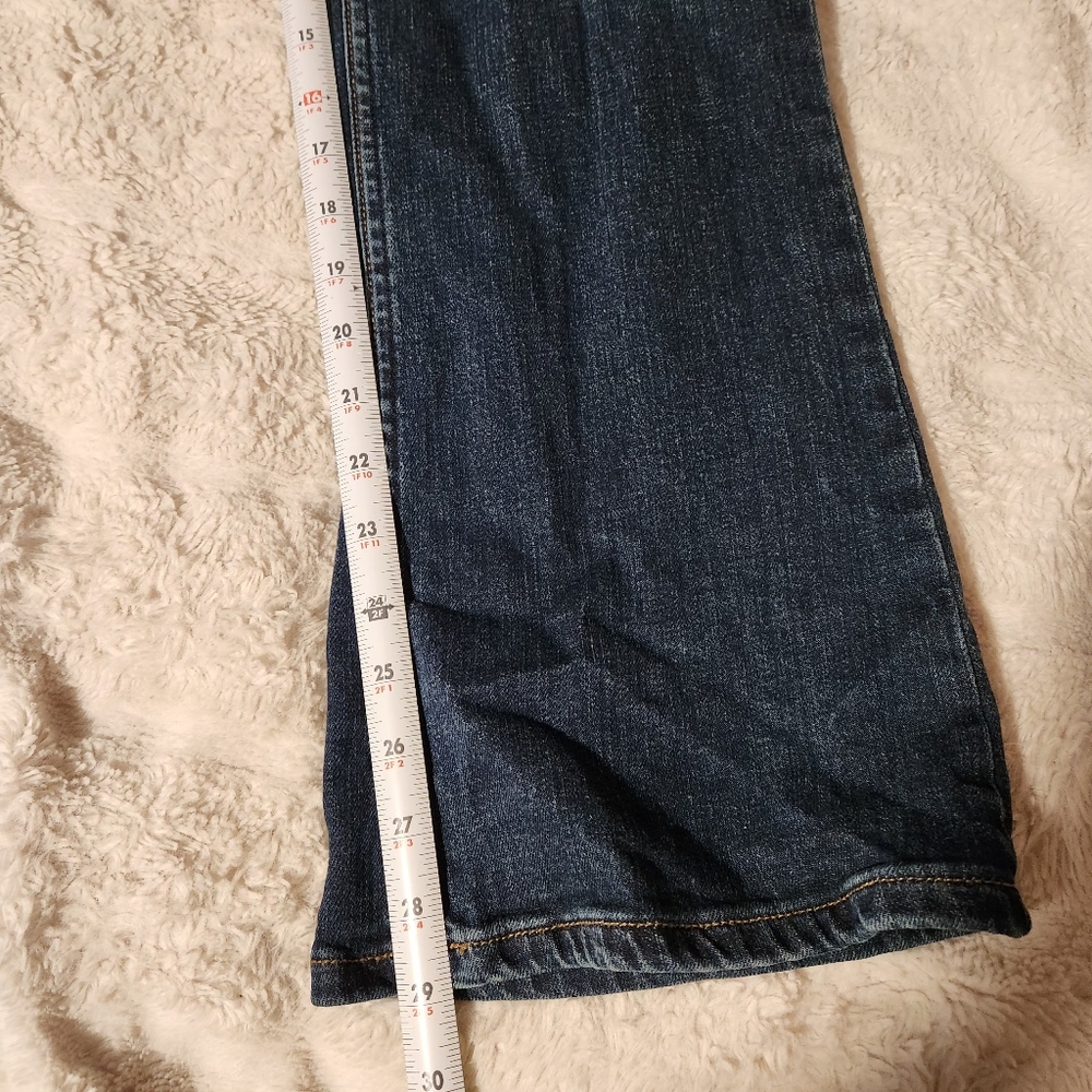 True Craft Mens Sz 32X30 Jeans Bootcut Relaxed Stretch Dark Wash - Picture 8 of 8
